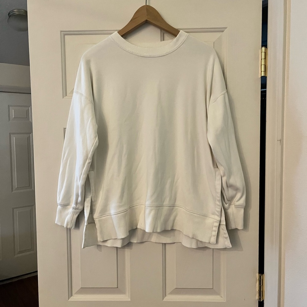 Aerie White Women's Sweatshirt
